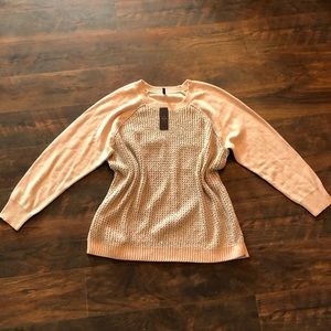 NWT Sequin NYDJ Metallic Sweater